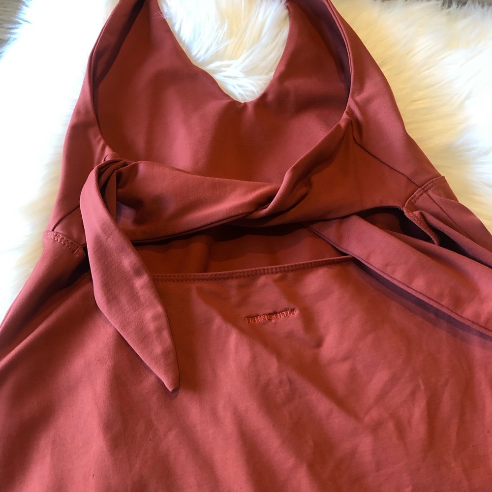 Patagonia Morning Glory Halter Dress Size Medium - Picture 2 of 5